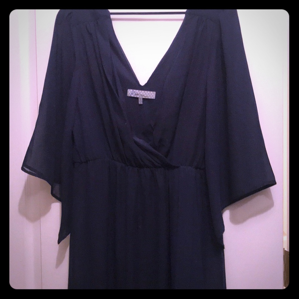 Blue maxi dress